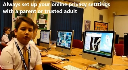 always setup online privacy settings